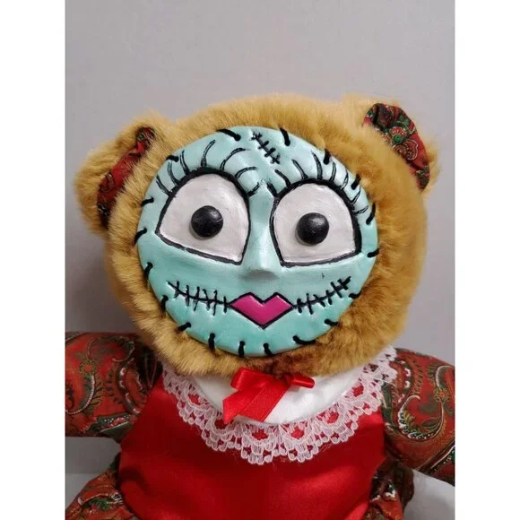 Nightmare Before Christmas Sally Plush Custom Homemade Unique Horror Teddy Bear - Picture 2 of 5